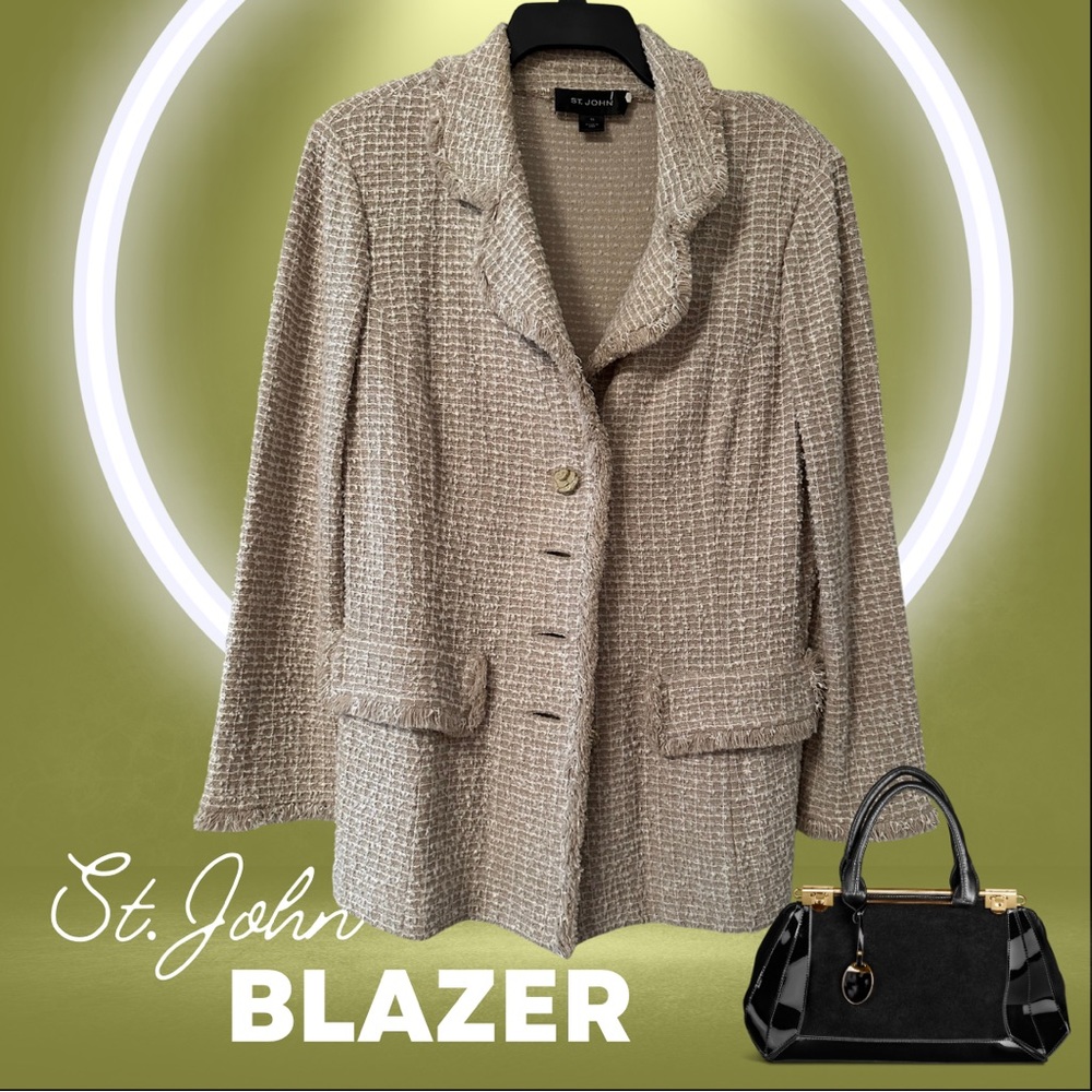 St. John Tweed Blazer